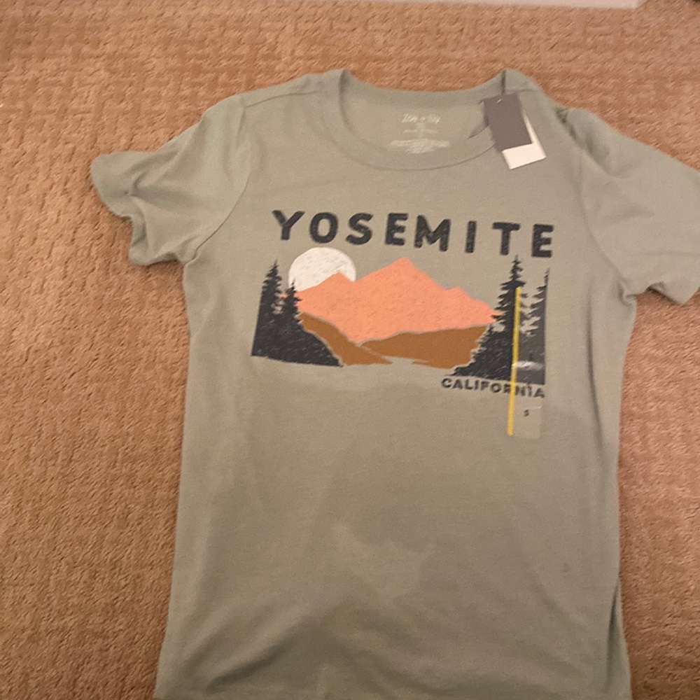 TARGET-NEW light green yosemite shirt